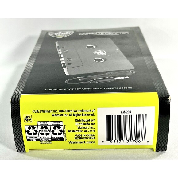 Auto Drive Car Cassette Tape Adapter 3.5 New Factory Sealed - Picture 3 of 5